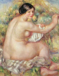 Large Seated Nude